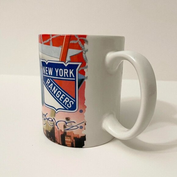 Vintage NHL New York Rangers Mug Hockey Coffee Cup - Picture 5 of 16